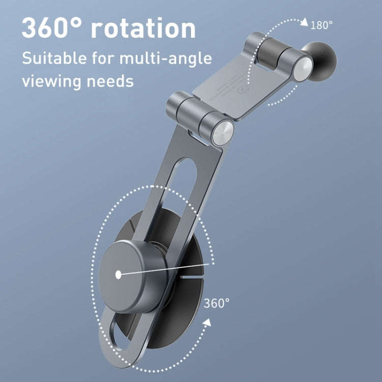 MOMAX CM21E INVISIBLE MOUNT Aluminum Folding Universal Bracket (Grey)
