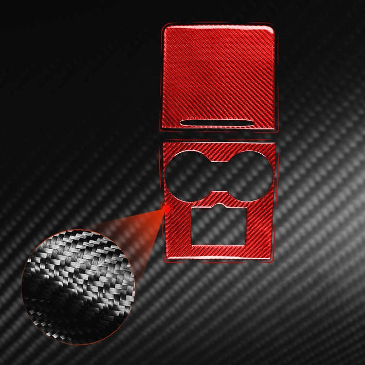 For Tesla Model 3 2017-2022 / Model Y 2000- Car Carbon Fiber Central Control Decorative Sticker (...