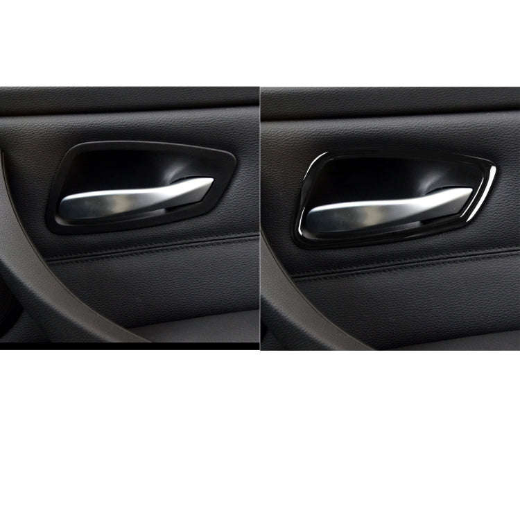 For BMW 3 Series E90 2005-2012 4pcs Car Door Handle Decorative Sticker, Left and Right Drive Univ...