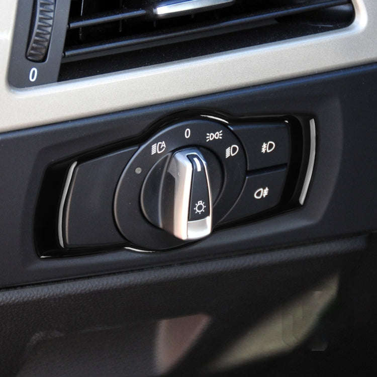 For BMW 3 Series E90 2005-2012 Car Headlight Switch Decorative Sticker, Left and Right Drive Univ...