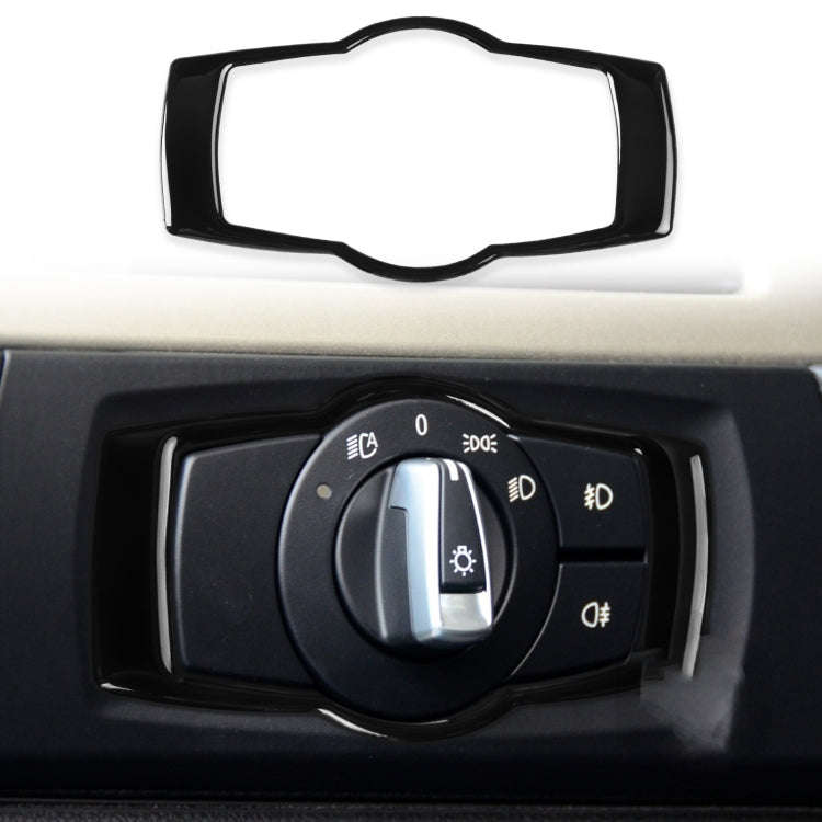 For BMW 3 Series E90 2005-2012 Car Headlight Switch Decorative Sticker, Left and Right Drive Univ...