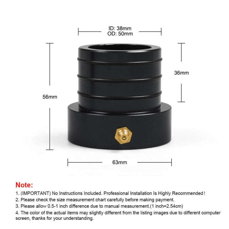For Jeep Wrangler JK TJ Dana 30/44 Car Modification Front inner Outer Shaft Tube Seal Kit (Black)