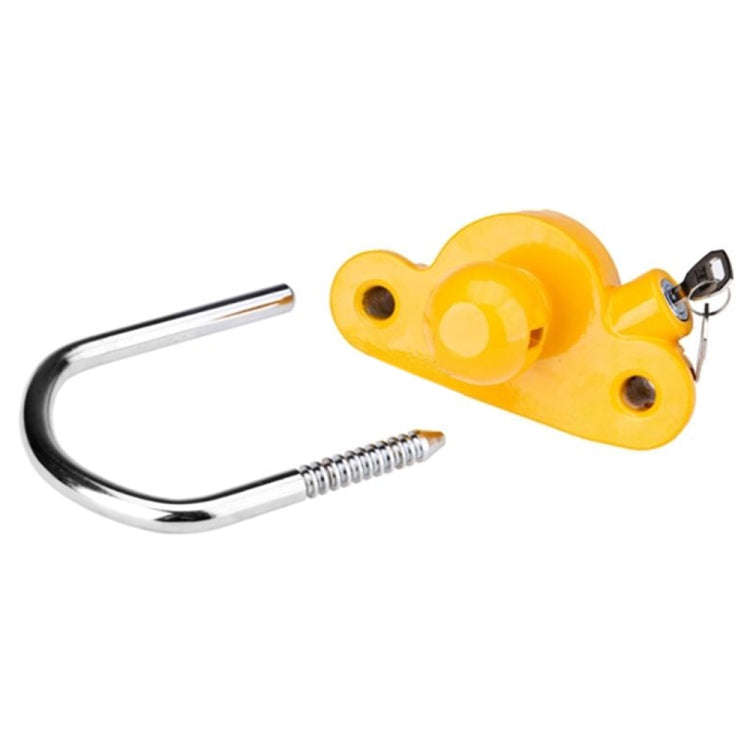 Universal Trailer Ball Hitch Coupler Lock Adjustable Trailer U Shape Coupling Lock, Random Color ...