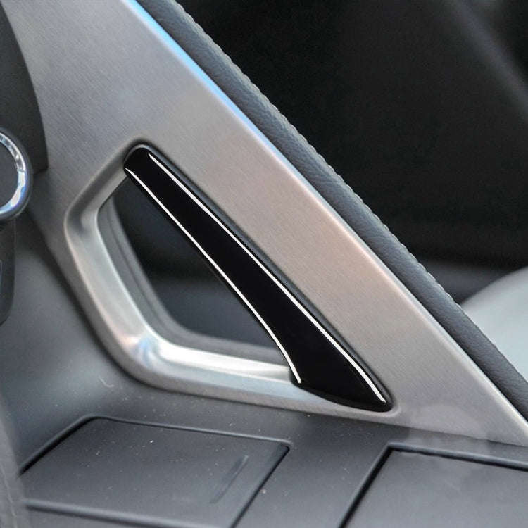 For Chevrolet Corvette C7 2014-2019 5 in 1 Car Central Handle Both Side Decorative Sticker, Left ...