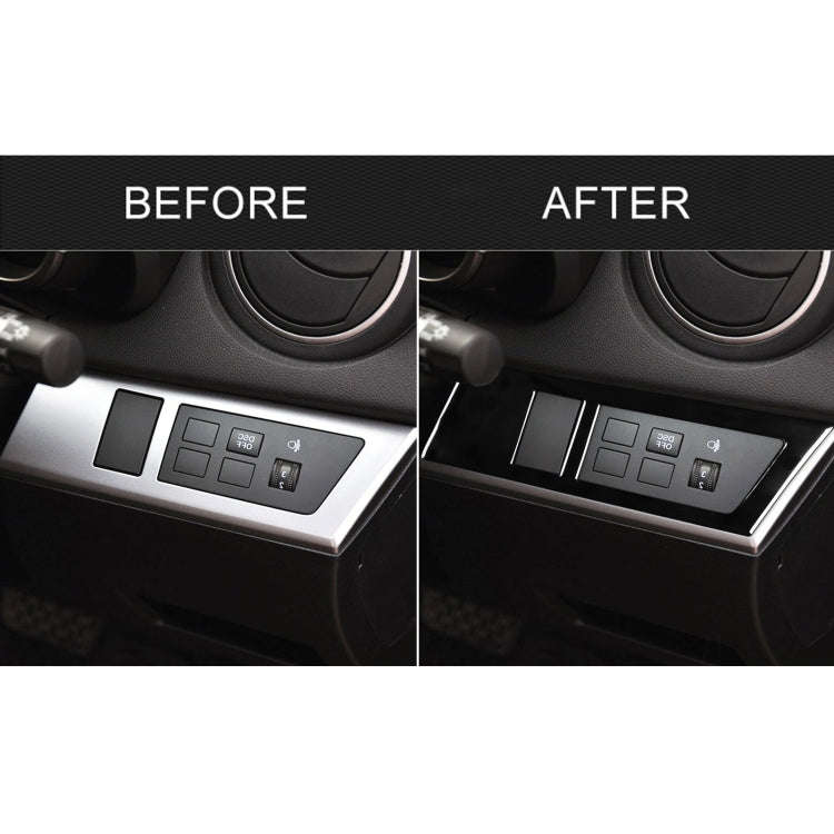 For Mazda 3 Axela 2010-2013 Car Headlight Switch Panel Decorative Sticker, Right Drive