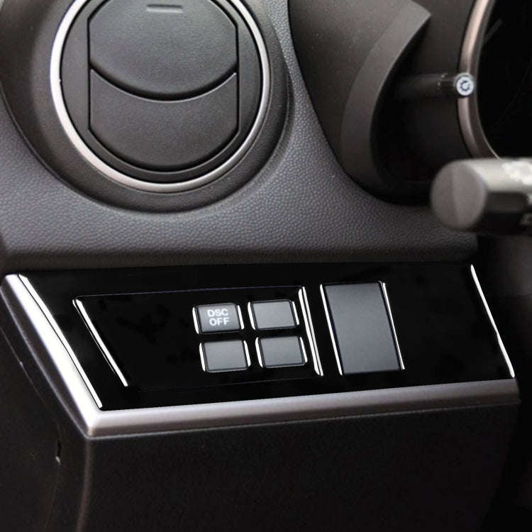 For Mazda 3 Axela 2010-2013 Car Headlight Switch Panel Set Decorative Sticker, Left Drive