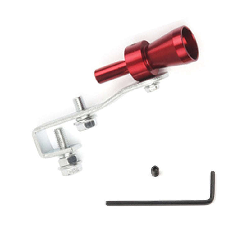 Universal Aluminum Turbo Sound Exhaust Muffler Pipe Whistle Car / Motorcycle Simulator Whistler, ...