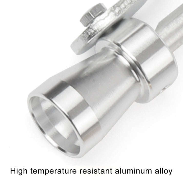 Universal Aluminum Turbo Sound Exhaust Muffler Pipe Whistle Car / Motorcycle Simulator Whistler, ...