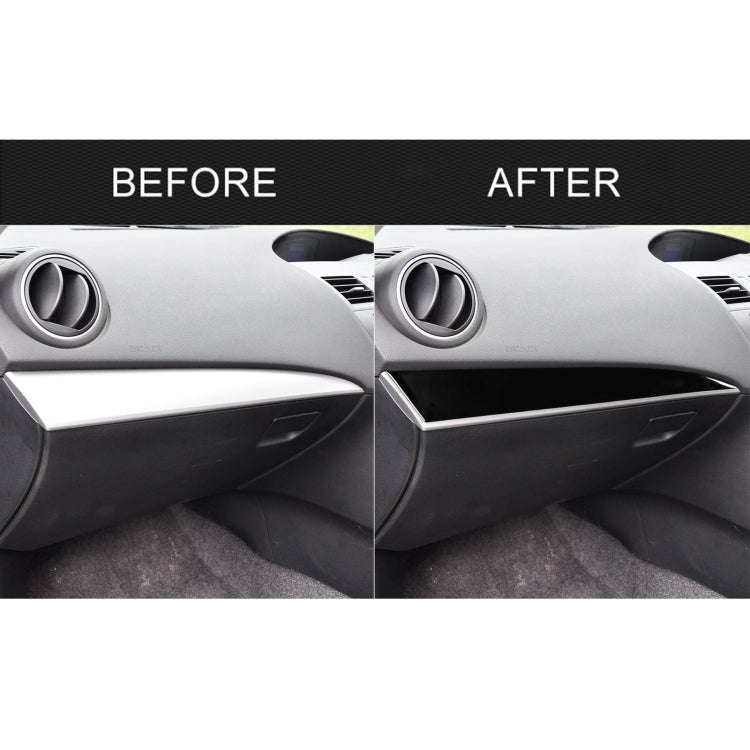 For Mazda 3 Axela 2010-2013 Car Glove Box Decorative Sticker, Right Drive