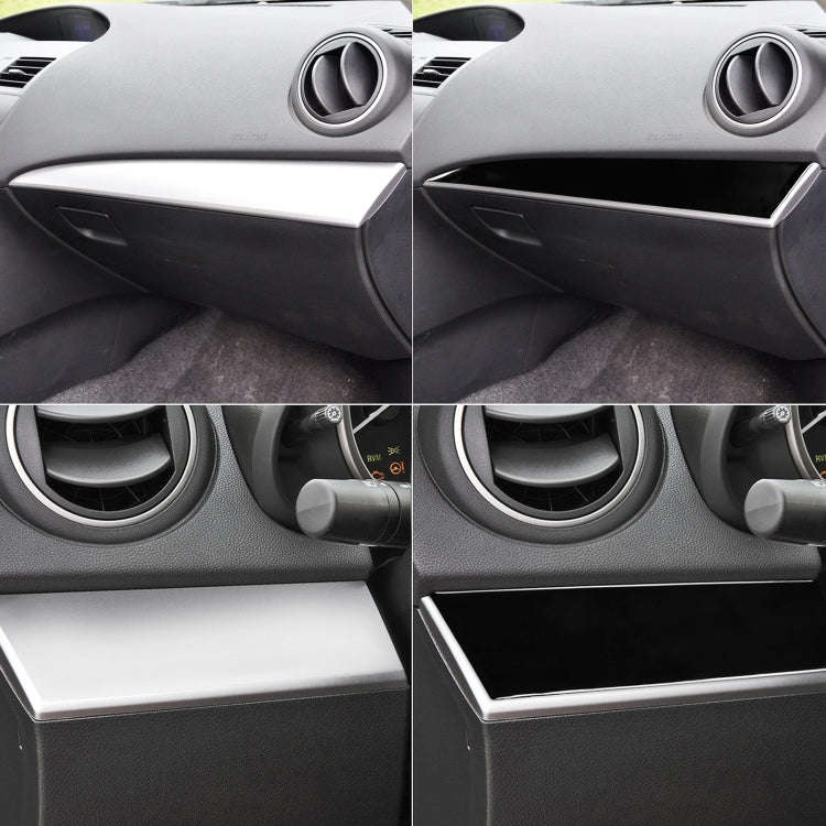 For Mazda 3 Axela 2010-2013 2 in 1 Car Both sides of Instrument Set Decorative Sticker, Left Drive
