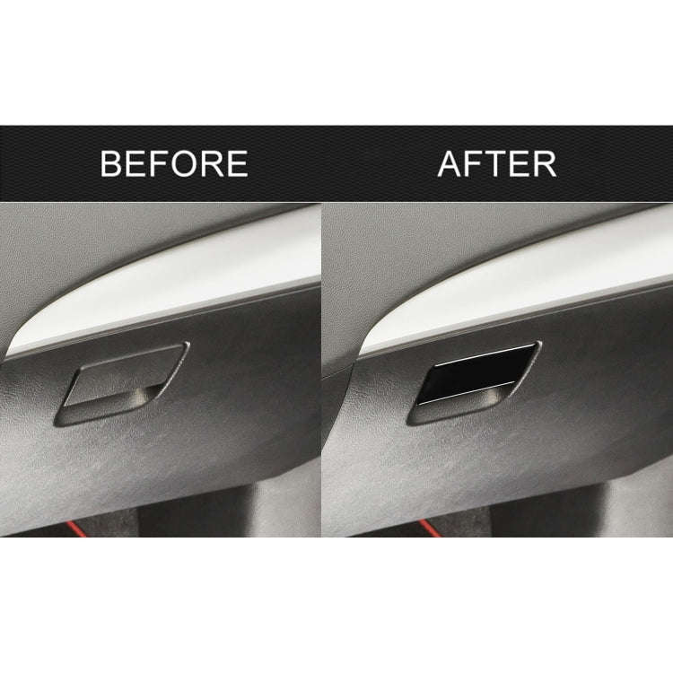 For Mazda 3 Axela 2010-2013 Car Glove Box Handle Decorative Sticker, Left Drive