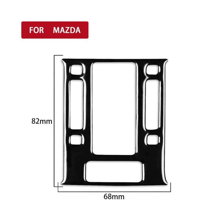 For Mazda 3 Axela 2010-2013 Car Emergency Light Switch A Decorative Sticker, Left and Right Drive...
