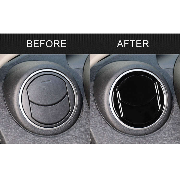 For Mazda 3 Axela 2010-2013 Car AC Air Outlet Decorative Sticker, Left and Right Drive Universal