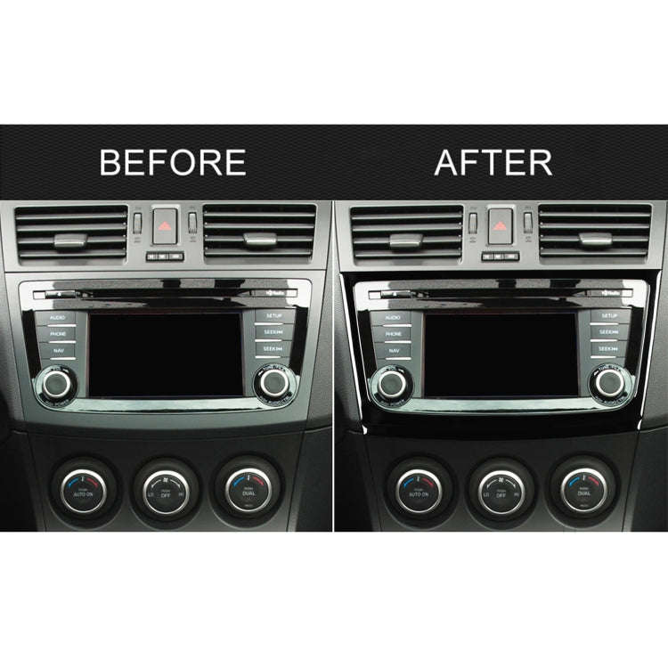 For Mazda 3 Axela 2010-2013 Car Navigation Outside Frame Decorative Sticker, Left and Right Drive...