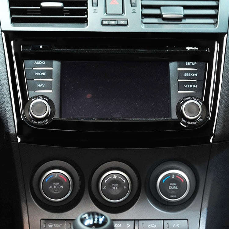 For Mazda 3 Axela 2010-2013 Car Navigation Panel Decorative Sticker, Left and Right Drive Universal