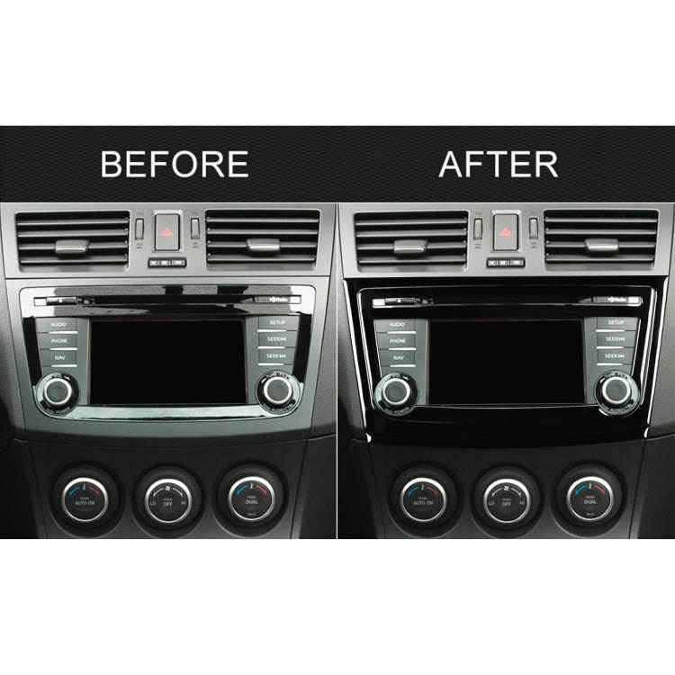 For Mazda 3 Axela 2010-2013 Car Navigation Panel Decorative Sticker, Left and Right Drive Universal