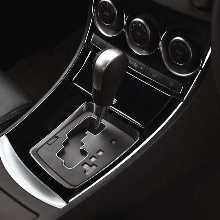 For Mazda 3 Axela 2010-2013 4 in 1 Car AC Gear Frame Set A Decorative Sticker, Right Drive