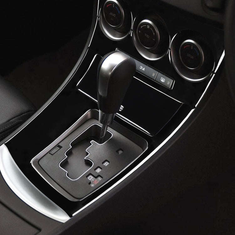 For Mazda 3 Axela 2010-2013 4 in 1 Car AC Gear Frame Set B Decorative Sticker, Right Drive