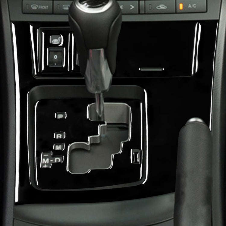 For Mazda 3 Axela 2010-2013 7 in 1 Car Gear Panel Set B Decorative Sticker, Left Drive
