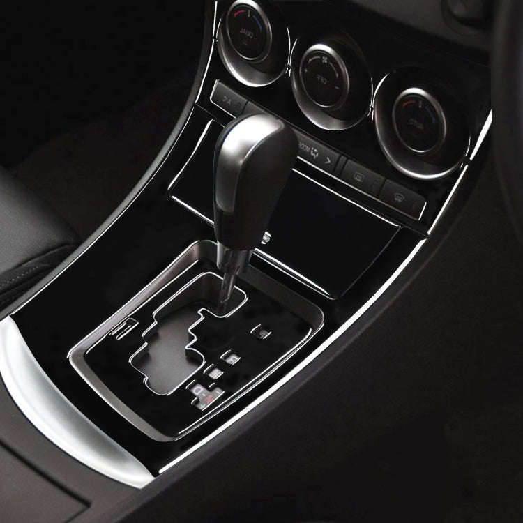 For Mazda 3 Axela 2010-2013 6 in 1 Car AC Gear Panel Set A Decorative Sticker, Right Drive
