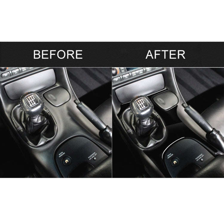 For Chevrolet Corvette C5 1998-2004 Car Gear Panel Decorative Sticker, Left Drive