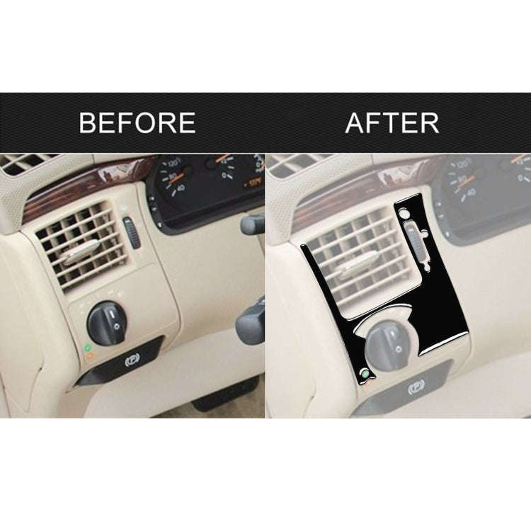 For Mercedes-Benz E-Class W210 1996-2002 Car Driver Side Air Outlet Decorative Sticker, Left Drive