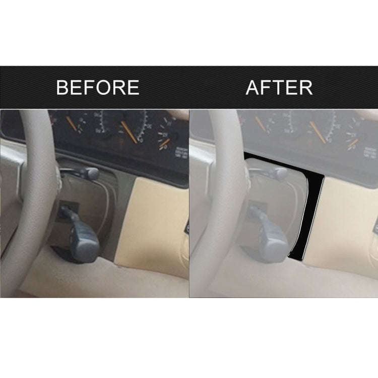 For Mercedes-Benz E-Class W210 1996-2002 Car Speedometer Below Decorative Sticker, Right Drive