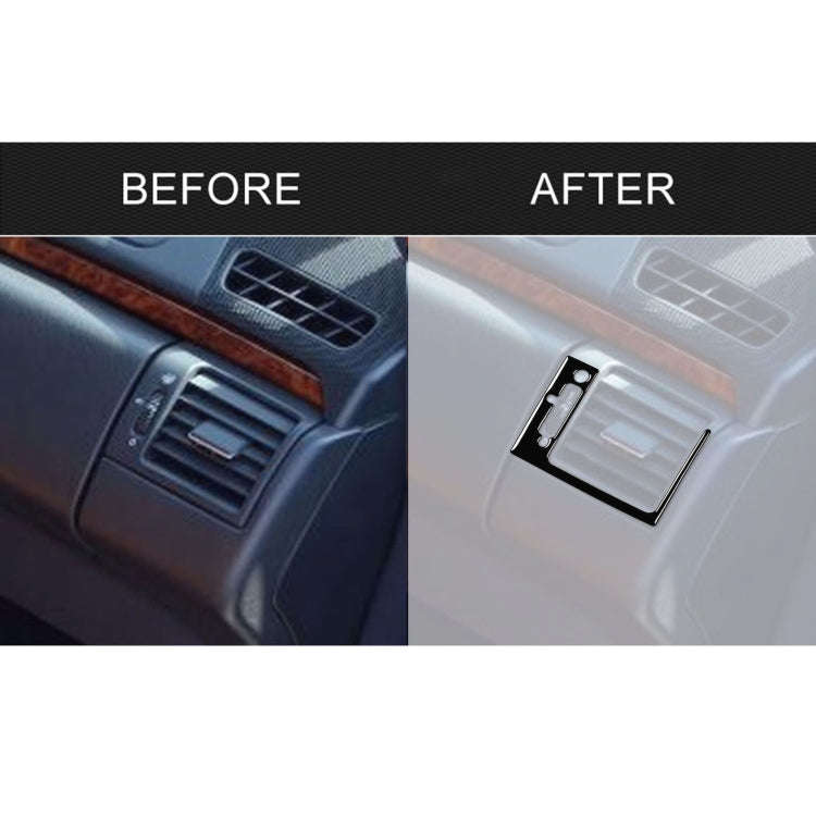 For Mercedes-Benz E-Class W210 1996-2002 Car Passenger AC Air Outlet Decorative Sticker, Left Drive