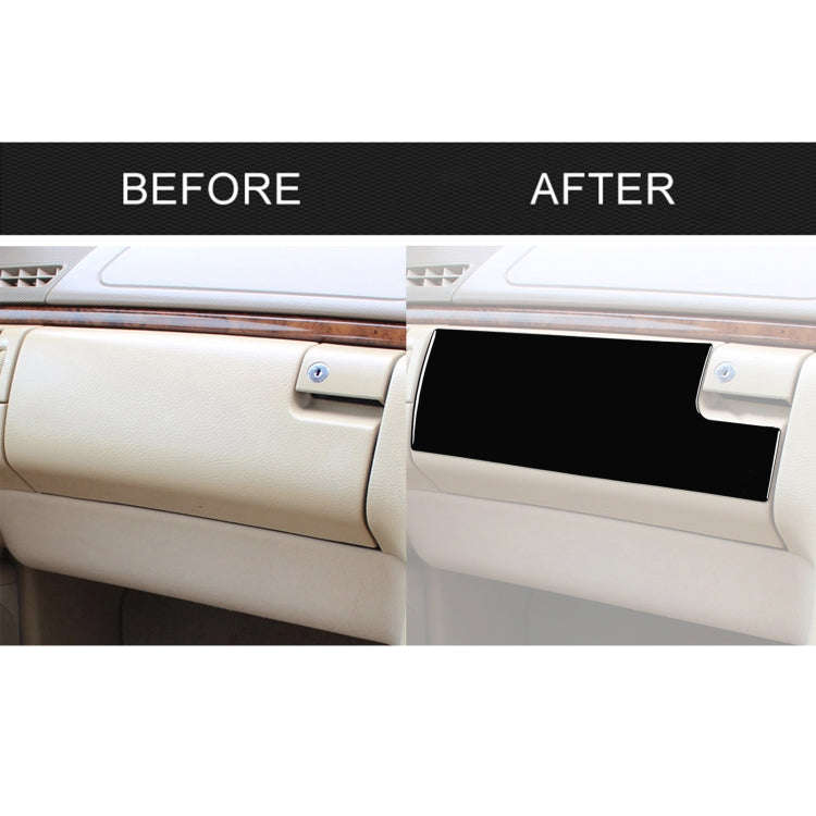 For Mercedes-Benz E-Class W210 1996-2002 Car Passenger Storage Box Decorative Sticker, Right Drive