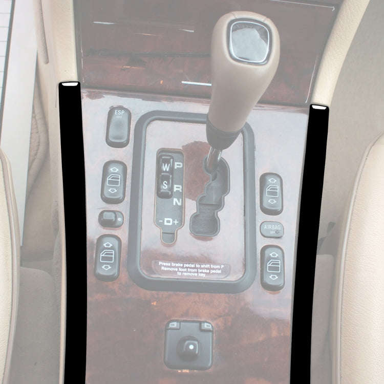 For Mercedes-Benz E-Class W210 1996-2002 Car Gear Decorative Sticker, Left and Right Drive Universal