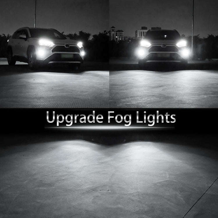 1 Pair 9006 DC12V 7.8W Car LED Fog Light (White Light)
