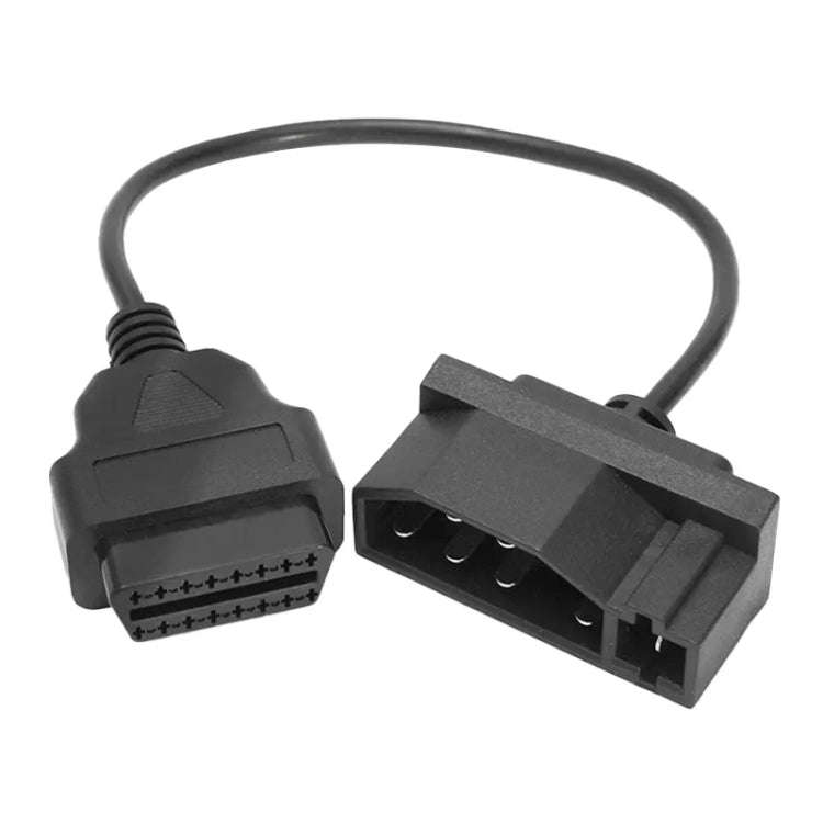 Car OBD II 7 Pin to 16 Pin Adapter Cable for Ford