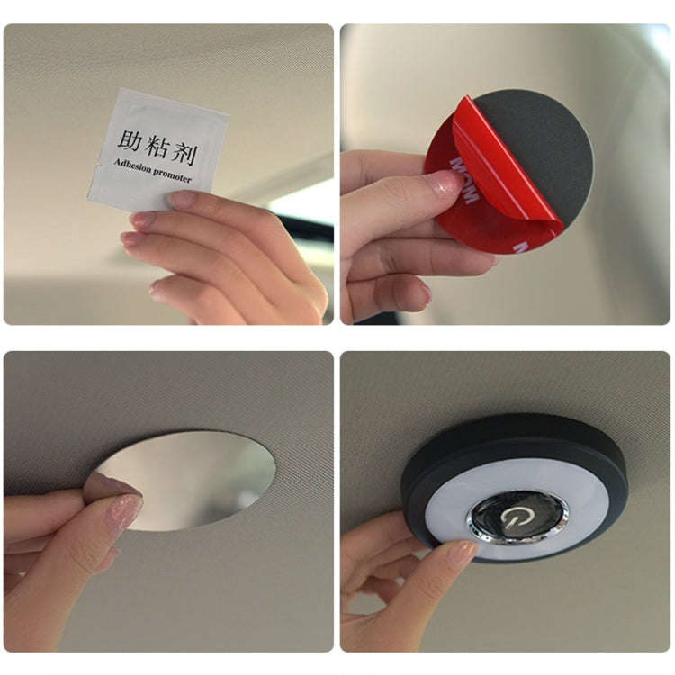 DC 5V / 2W Car Round Reading Lamp Dome Light