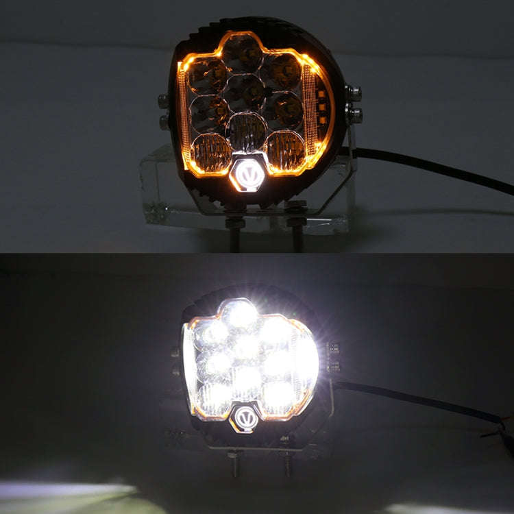 5 inch DC12V-24V 5000LM 6500K 50W Car LED Headlight for Jeep Wrangler / Harley