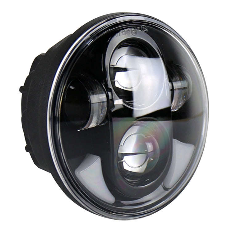 5.75 inch DC12V 6000K-6500K 40W Car LED Headlight for Harley (Black)