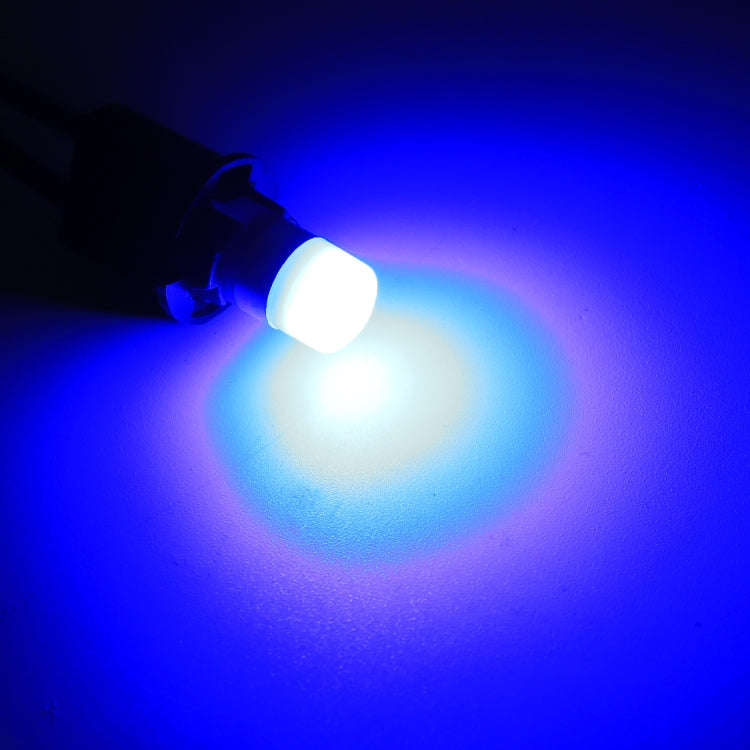 10 PCS T10 / W5W / 168 / 194 DC12V / 0.6W 1LEDs SMD-3030 Car Clearance Light (Blue Light)