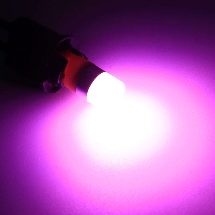 10 PCS T10 / W5W / 168 / 194 DC12V / 0.6W 1LEDs SMD-3030 Car Clearance Light (Pink Light)