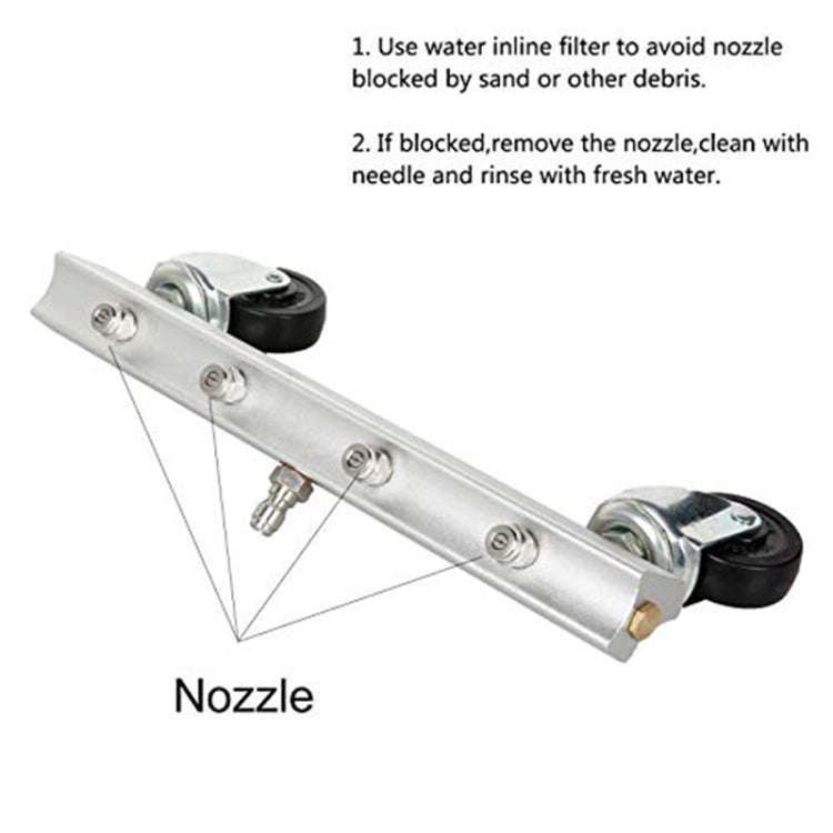 Car Body Chassis Car High Pressure Washing Machine Car Bottom Water Washing Machine 4 Nozzle Clea...