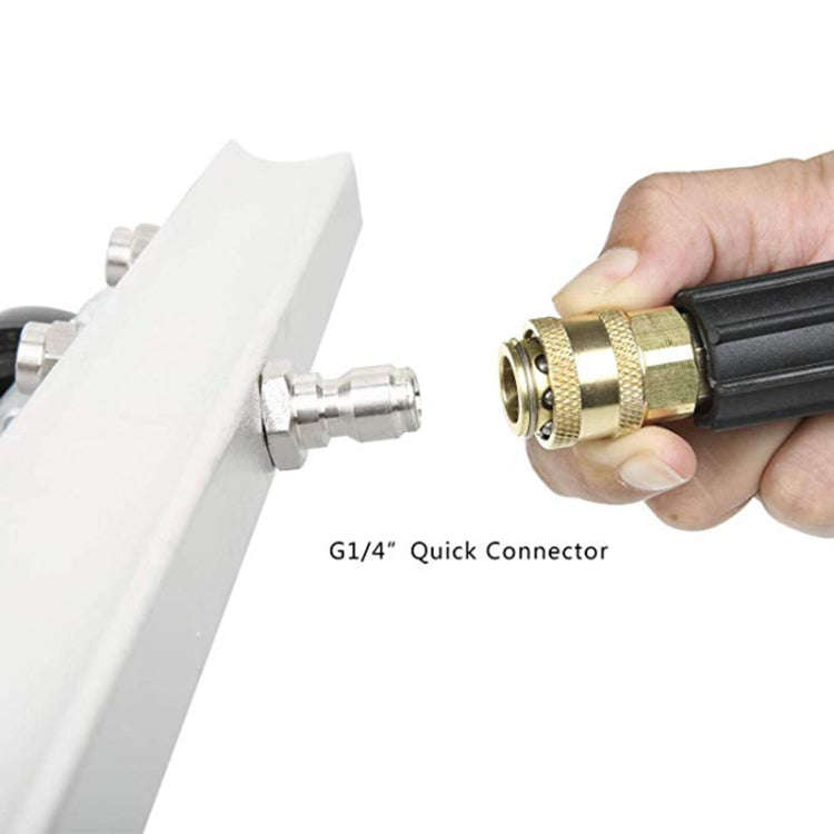 Car Body Chassis Car High Pressure Washing Machine Car Bottom Water Washing Machine 4 Nozzle Clea...