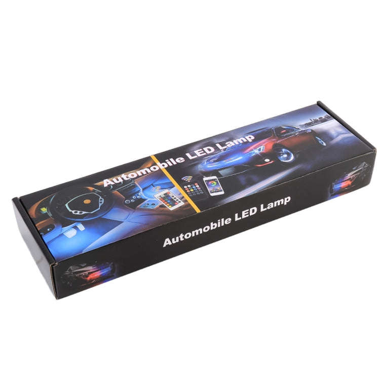 4 in 1 Universal Car Cigarette Lighter Colorful Acoustic LED Atmosphere Lights Colorful Lighting ...