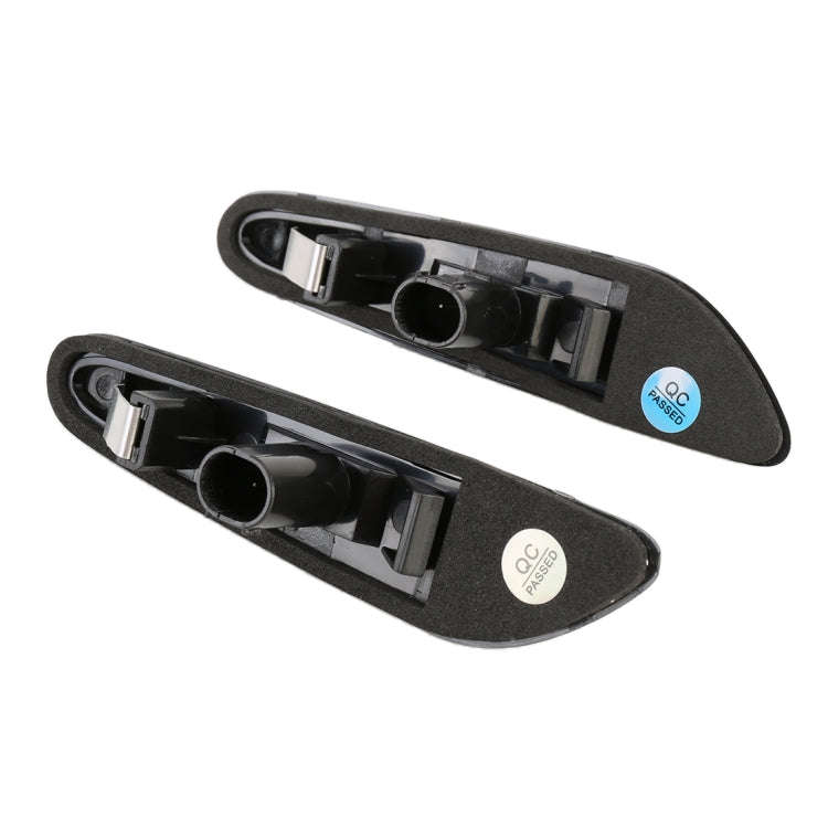 2 PCS D12V / 5W Car LED Dynamic Blinker Side Lights Flowing Water Turn Signal Light for BMW, Yell...