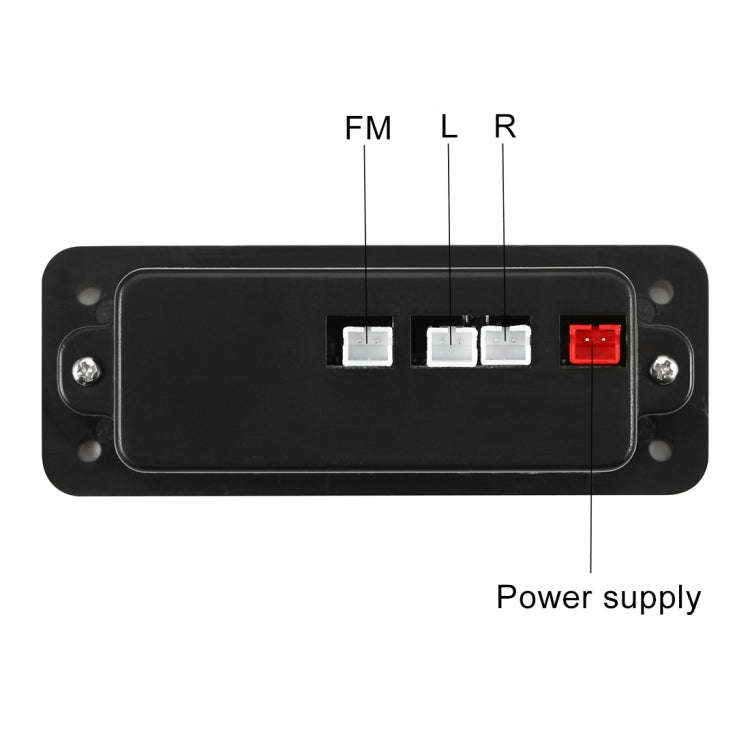 Car 5V 2x3W Audio MP3 Player Decoder Board FM Radio TF USB 3.5mm AUX, with Bluetooth and Recordin...
