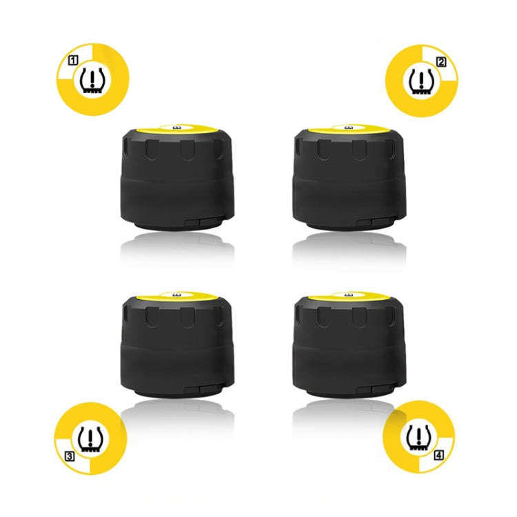 Bluetooth 4.0 TPMS Car External Tire Pressure Monitoring  Pressure Detection System