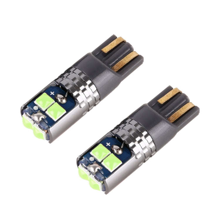 2 PCS T10 / W5W / 168 DC12-24V / 1.8W / 6000K / 140LM Car Clearance Light 4LEDs SMD-3030 Lamp Bea...