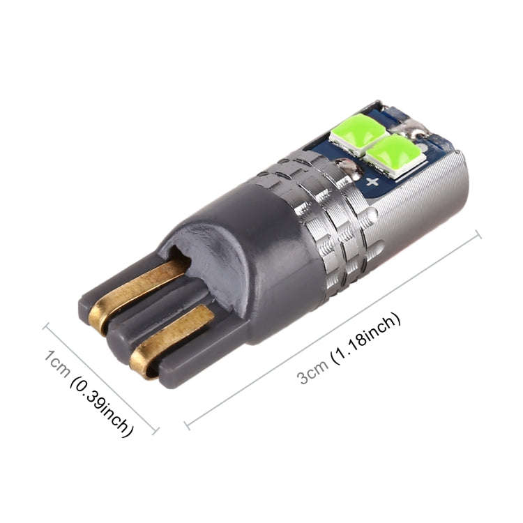 2 PCS T10 / W5W / 168 DC12-24V / 1.8W / 6000K / 140LM Car Clearance Light 4LEDs SMD-3030 Lamp Bea...