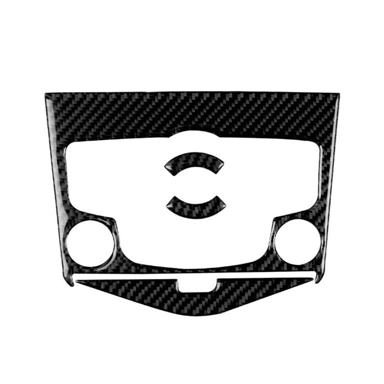 Car Carbon Fiber CD Panel Decorative Sticker for Chevrolet Cruze 2009-2015, Left and Right Drive ...