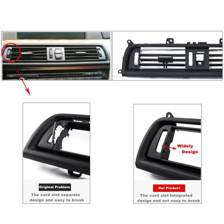 Car Front  Console Grill Dash AC Air Vent 64229166885 for BMW 5 Series