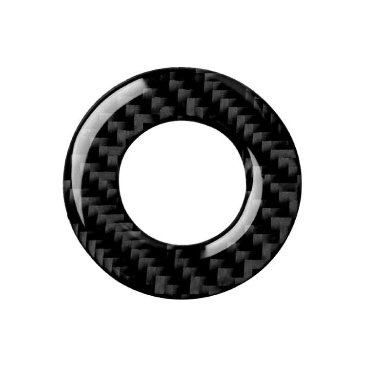 Car Carbon Fiber Lighter Key Ring Decorative Sticker for Chevrolet Cruze 2009-2015, Left and Righ...