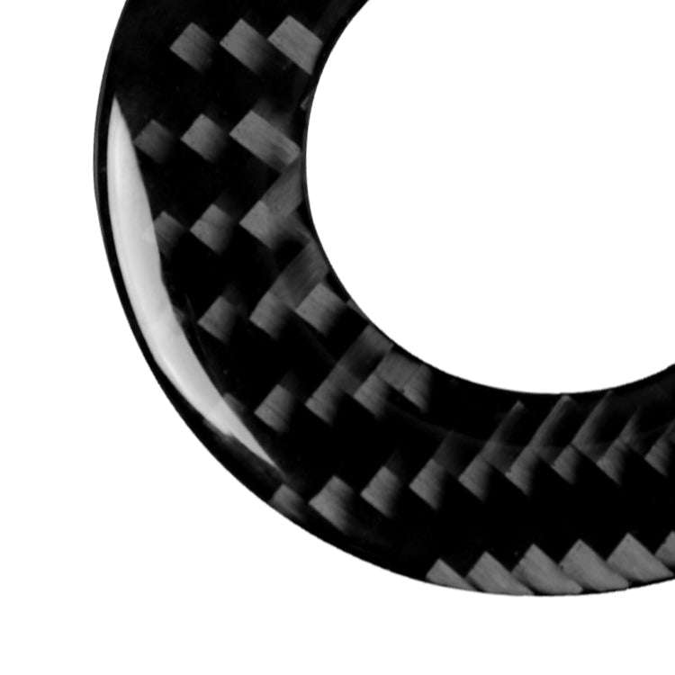 Car Carbon Fiber Lighter Key Ring Decorative Sticker for Chevrolet Cruze 2009-2015, Left and Righ...