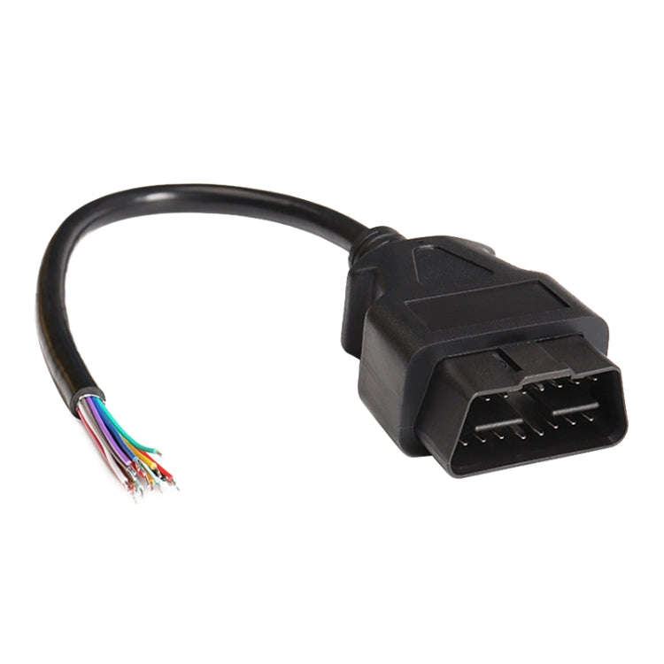16PIN Male OBD Cable Opening Line OBD 2 Extension Cable for Car Diagnostic Scanner, Cable Length:...